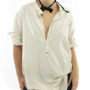 Magnolia Pearl cotton poplin Idgy shirt-one size